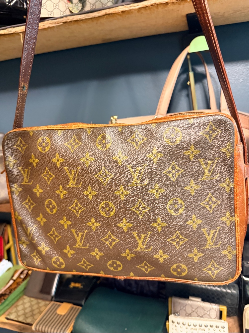 Louis Vuitton Monogram Vintage Sac Bandouliere Shoulder Bag
